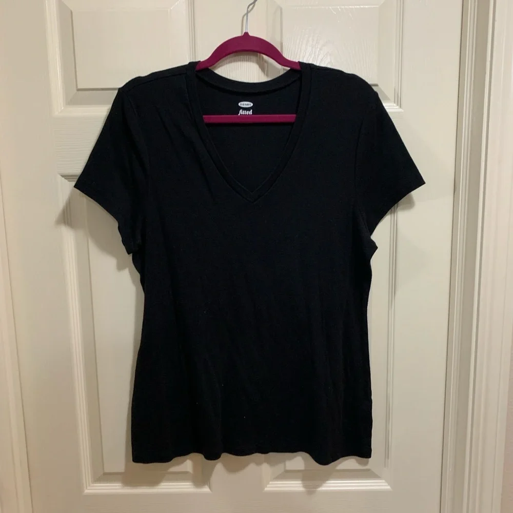 Old Navy short sleeve black shirt size XXL - Picture 1 of 3